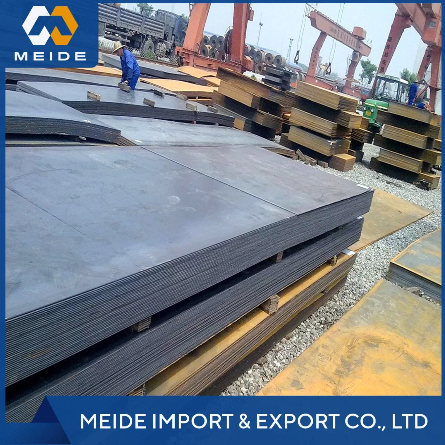 Carbon Steel High Strength Boiler Plate Q245 Q345r Sev345 [345] P355gh 1.0473 Pressure Vessel/Container Sheet