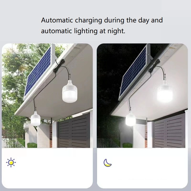 Rechargeable Portable Home Solar Bulb Lighting System