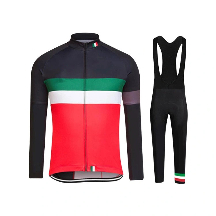 Men Long Sleeve Suit Thermal Warm Bicycle Shirt Highway Mountain Cycling Wear