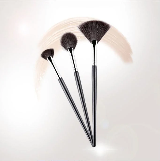 Customized Individual Small Fan Brush Face Tool Brush