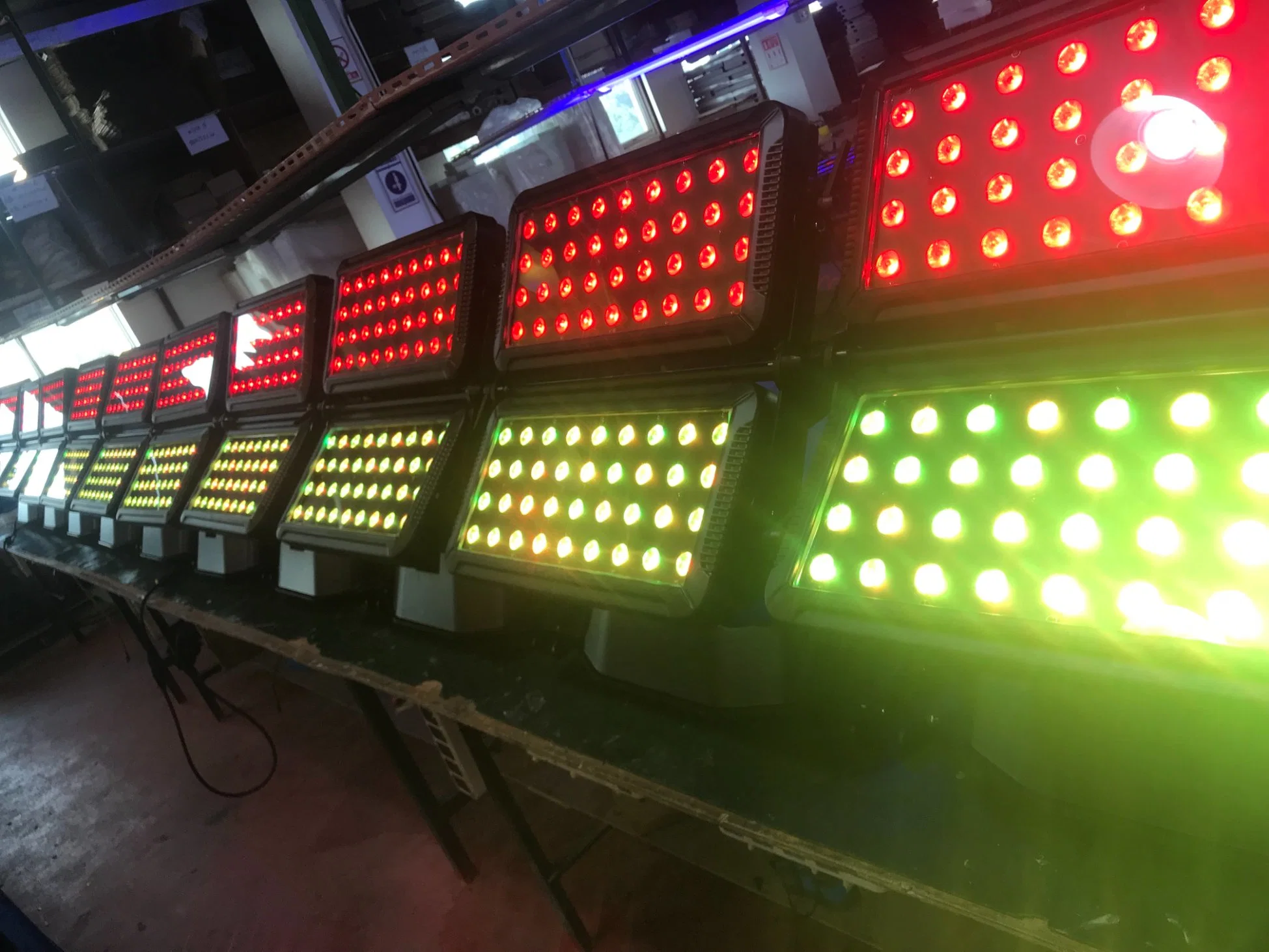 72LEDs 8W RGBW 4in1 Outdoor IP65 Stage Light Wall Washer LED City Color Light