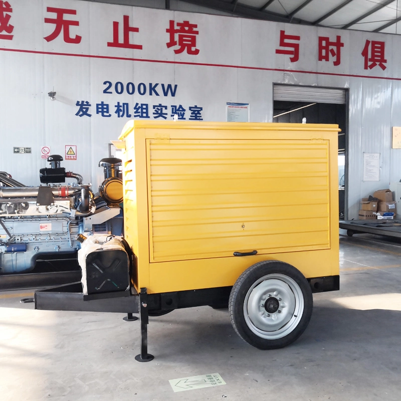 10kw Trailer with Low Frequance, Low Emission, Low Noise Weichai Engine