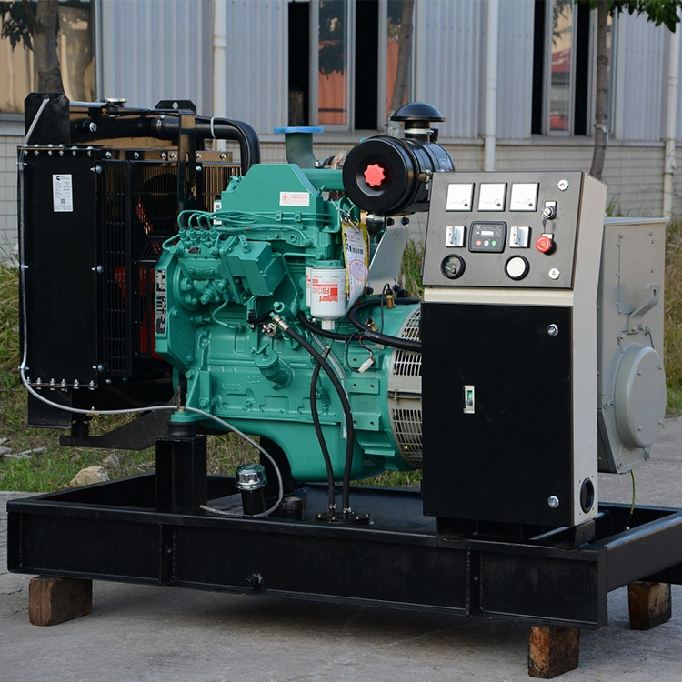 China Bison 30kw Electric Diesel Generator Genset with Cummins Diesel Engine 4bt3.9-G2