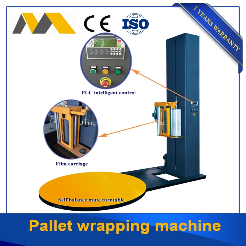 High Quality Automatic Pre-Stretch Pallet Film Stretch Wrapping Machine with CE Certification