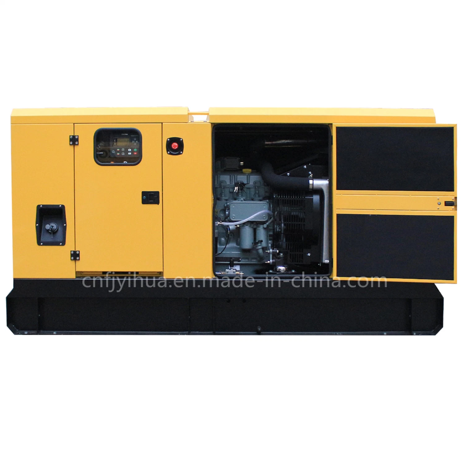 80KW/100kVA silencioso Generador Diesel Deutz con ATS (48-600kW/60-750kVA)