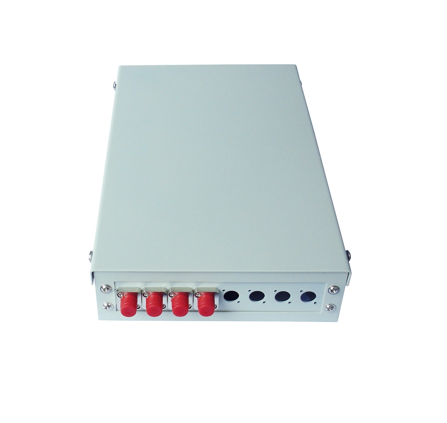 FTTH Mini Fiber Optic Terminal Box Cold-Roll Steel Cable Connect Distribution Box