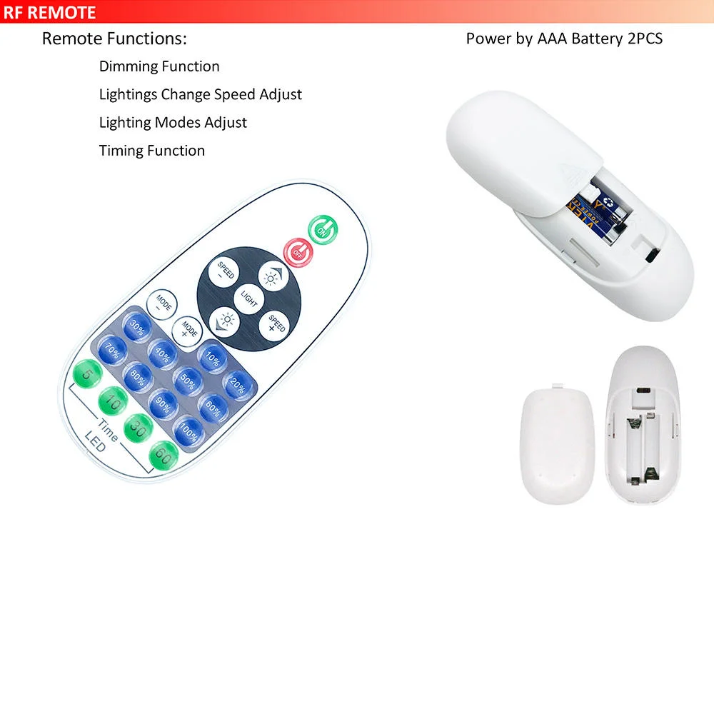 Dimmer LED de alta potencia 30A cartel de neón 12-24V 12V 24V 48V 360W Mono de Gaza 23 de infrarrojos de las teclas de Control Remoto RF atenuadores para señal de neón