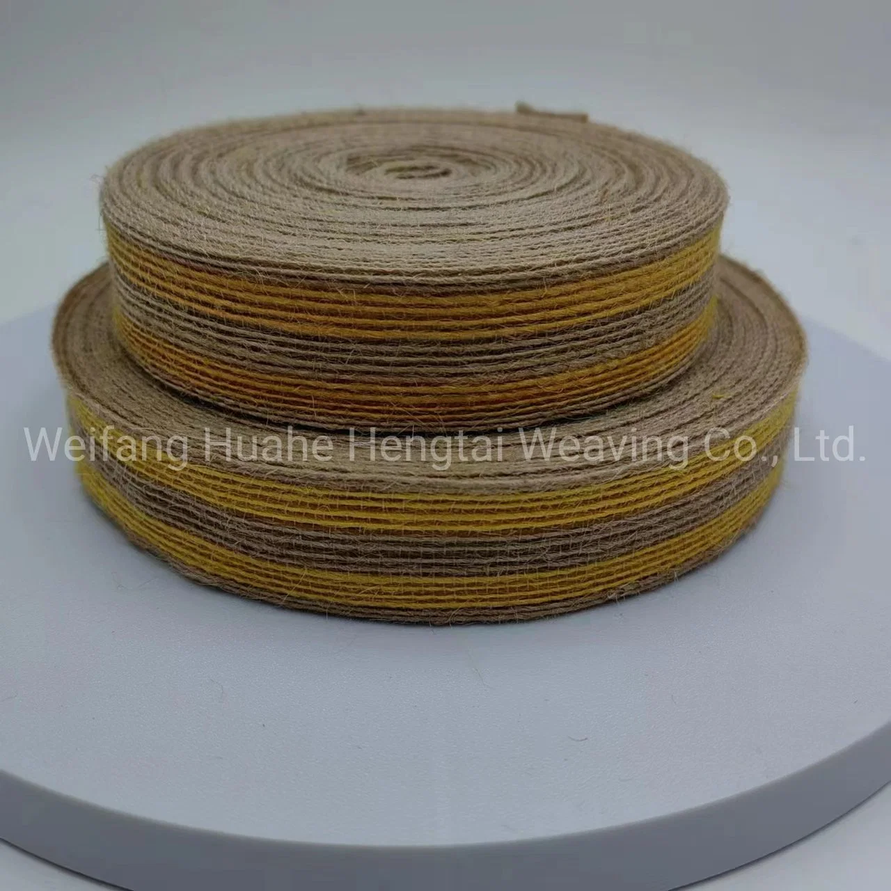 Colored Jute Ribbon DIY Hand Decorated Jute Textile Accessories