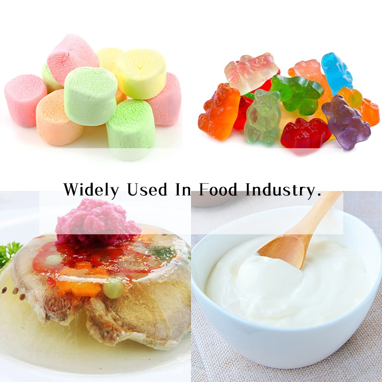 Wholesale/Supplier Unflavored Gelatin Powder for Pudding Making, Halal Beef Gelatin Halal Bovine Food Gelatin for Candy Jelly Beverage