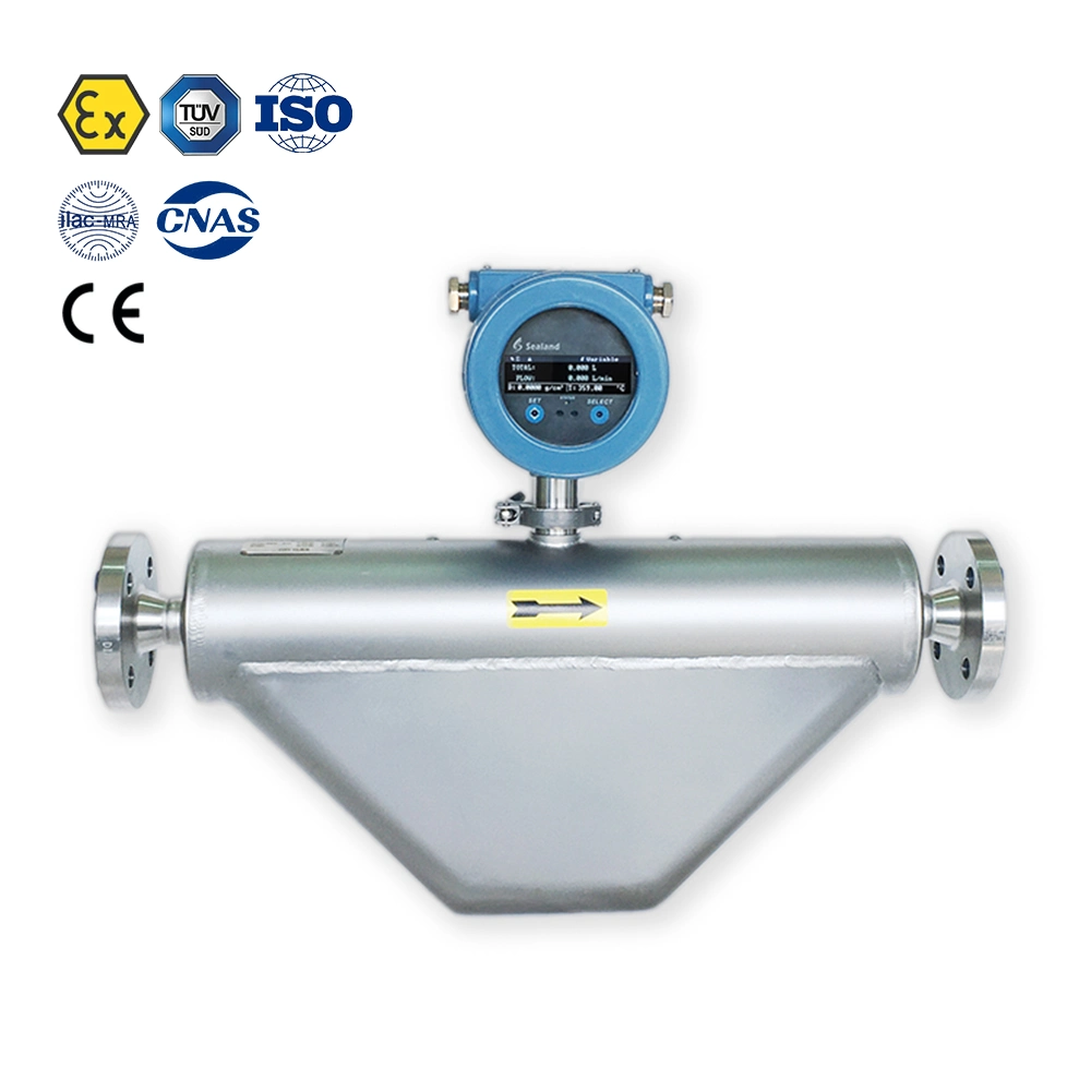 Atex Ce Approved Coriolis Mass Flow Meter