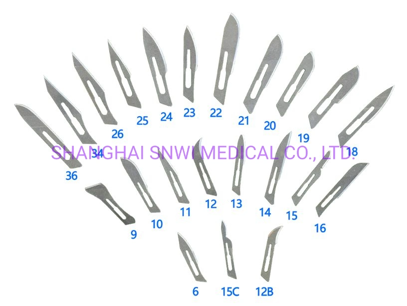 OEM Top Quality Disposable Medical 10#-36# Sterile Surgical Micro Scalpel Blade