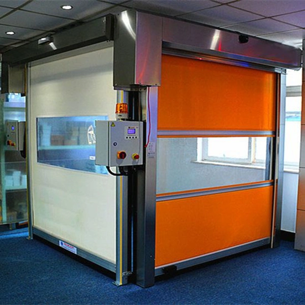 Plastic Fast Door with Transparent Window (HF-1055)