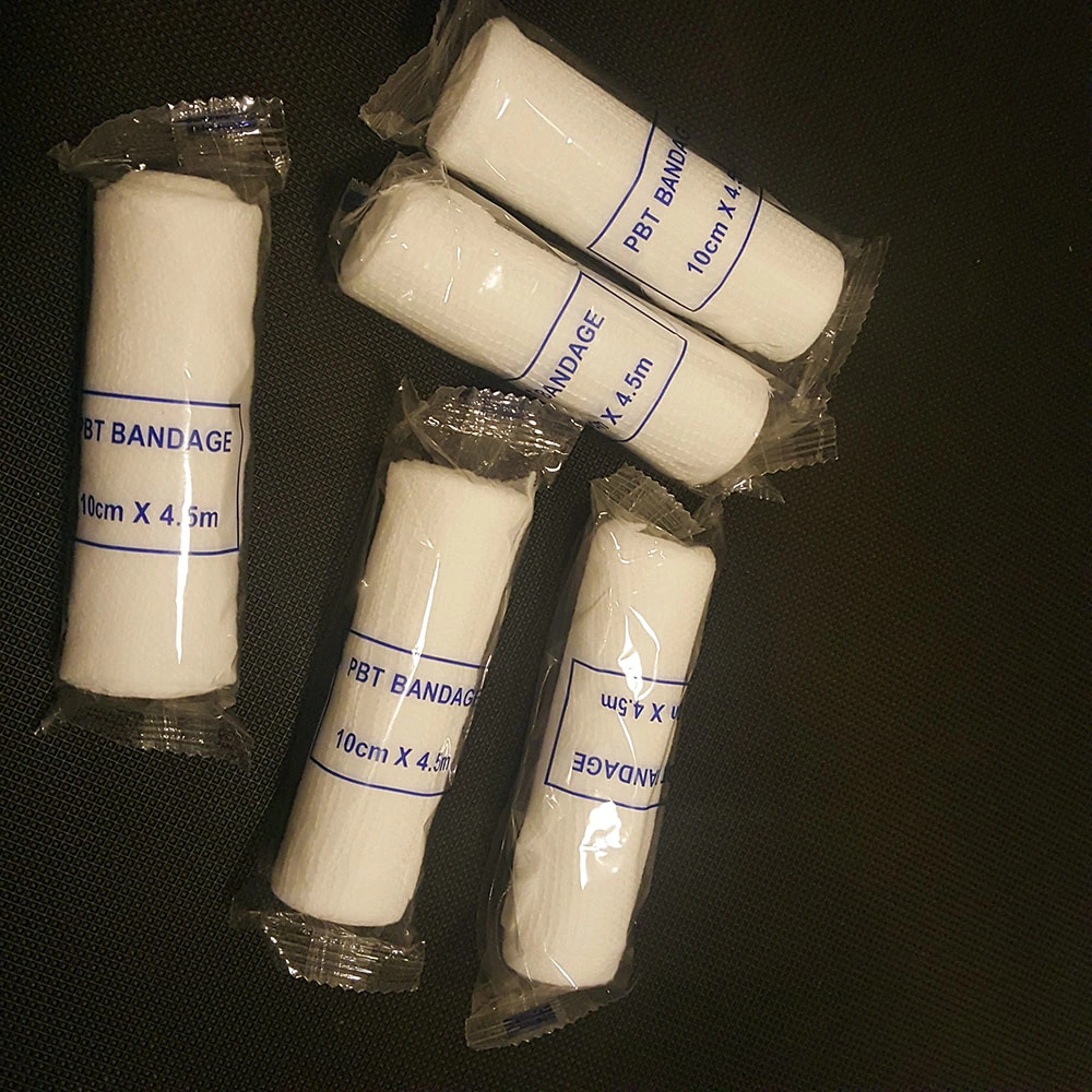 Qualité respirante Bandages élastiques PBT médicaux Trousse de premiers soins survie d'urgence de fournitures coton pansement de gaze de soins infirmiers