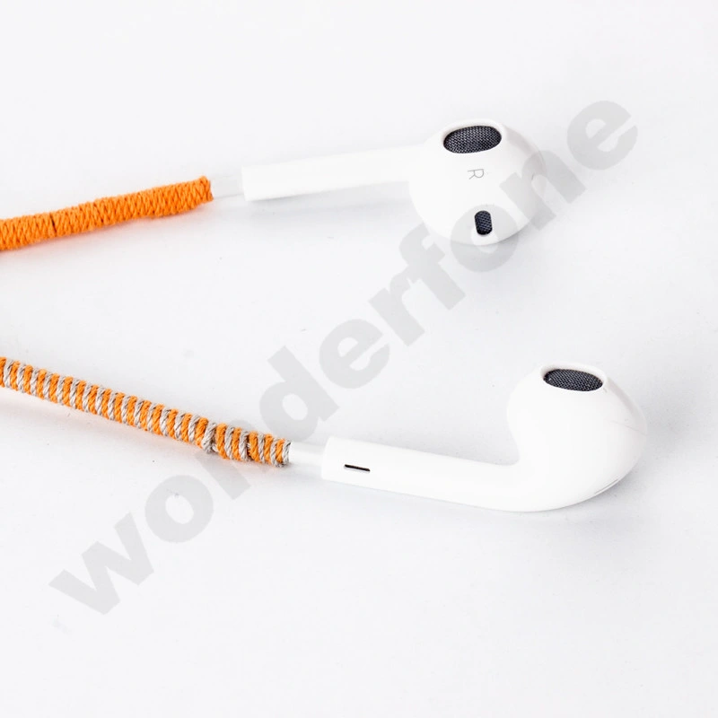 Handmade Waven creativo auriculares para todos los teléfonos móviles