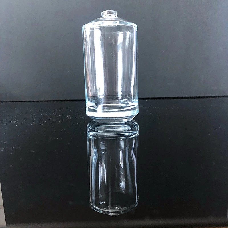 Customized New Mould 50ml 100ml Cylindrical Slanted Shoulder Glass Bottle Spray Bottle Empty Bottle Perfume Bottle