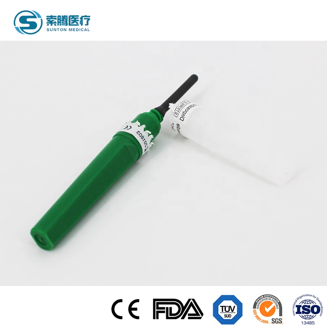 Sunton Medical Plastic Safety Blood Collection Needle China Butterfly Blood Collection Needle Manufacturing Medical Grade PVC Material Blood Collection Needles