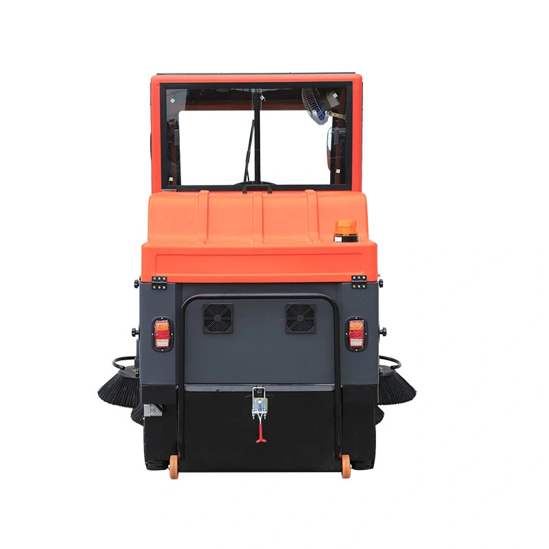 Factory Price Automatic Ride on Street Road Floor Sweeper Auto Rider Electric Sweeper for Industrial and Commercial Application Warehouse/Workshop/Parking Lot