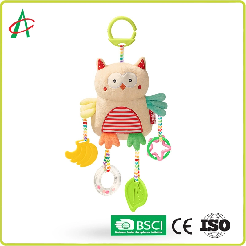 Cute Animal Calming Dolls Car Hanging Baby Baby Doll Bed Hanging Toys