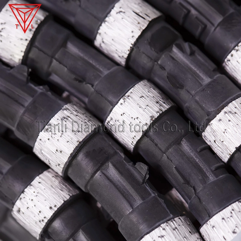 2023 Factory Custom Linsing OEM Whlolesale Dry Cutting Diamond Wire Saw for Granite Marble Limestone Quarry