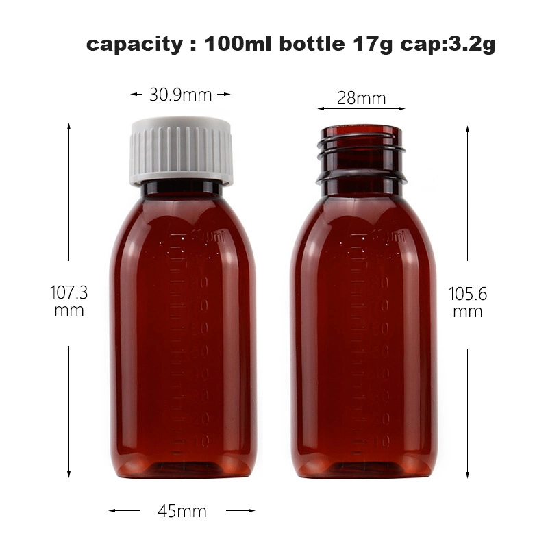 100ml Syrup Bottle