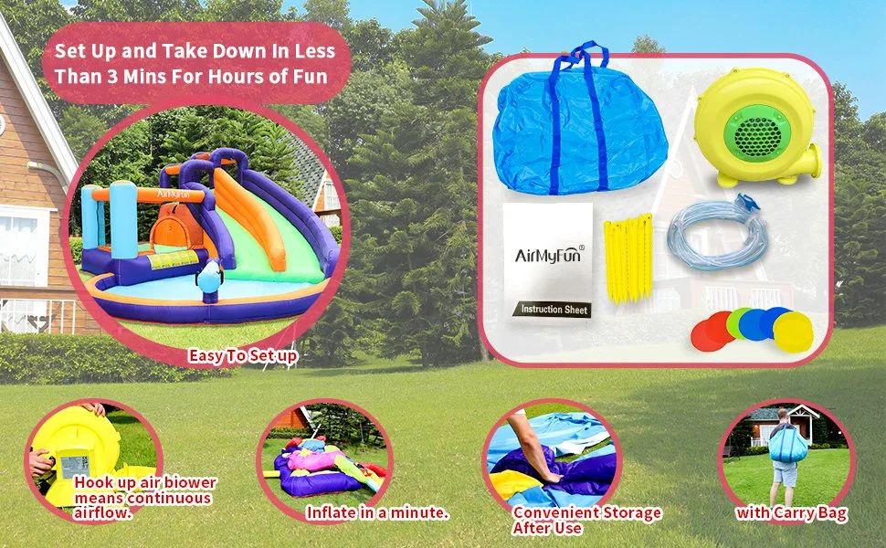 Inflatable Wholesale/Supplier Floating Water Bouncy Castle Toy