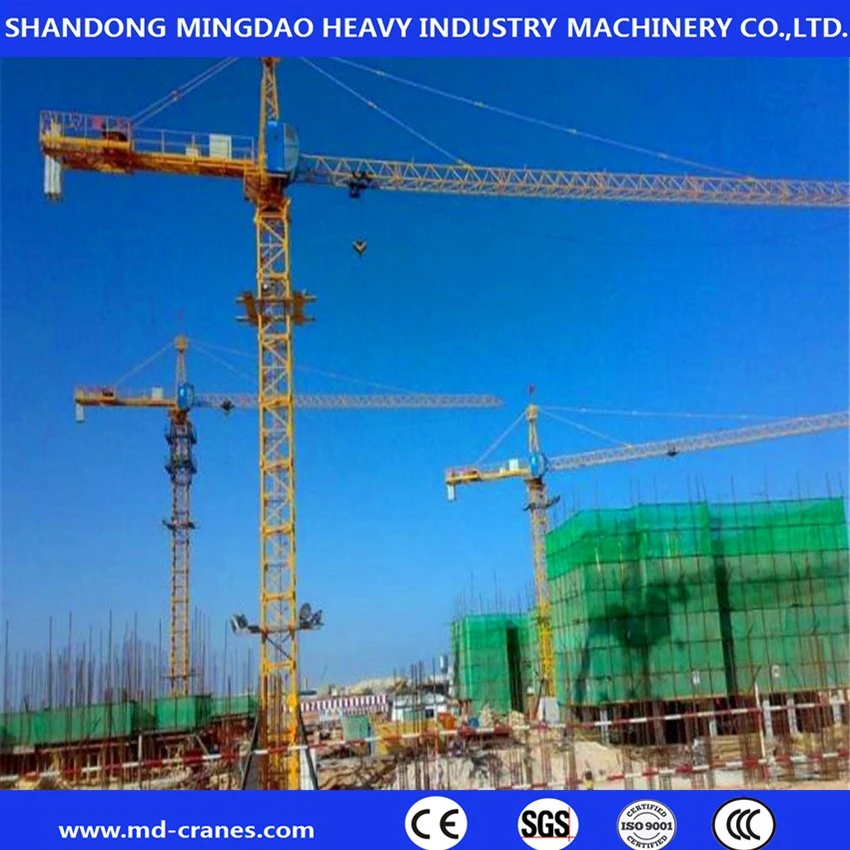 Construction Building Luffing Slewing Qtz7040 Topkit Tower Crane