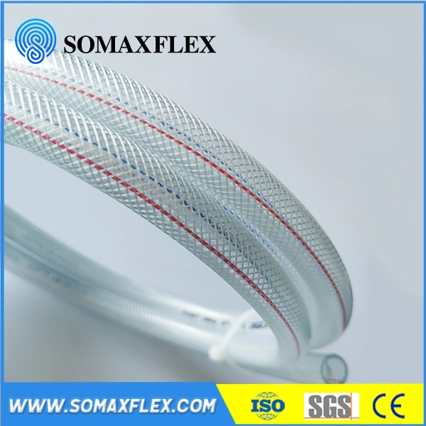 High quality/High cost performance PVC Clear Vinyl Tubing Food Grade PVC Water Hose RoHS Reach Grade Safety Plastic Hoses for Watering