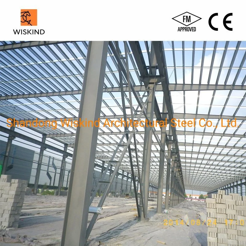 Estructura de acero prefabricada personalizada de la construcción de la Oficina de bajo coste de almacén taller de fábrica del hotel Edificio de acero