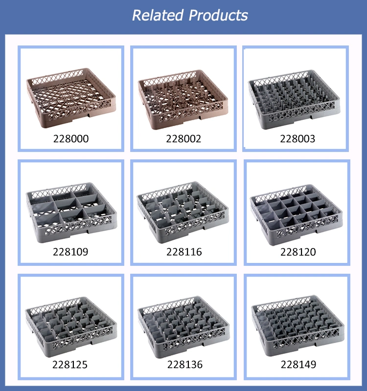 Hot Sell Extender Rack Bases of Dishwasher with 20 Compartments