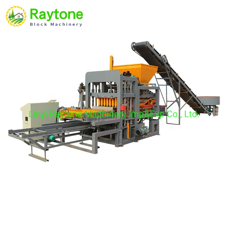 Qt4-18 Automatic Concrete Cement Hollow Block Machine Paver Brick Making Machine