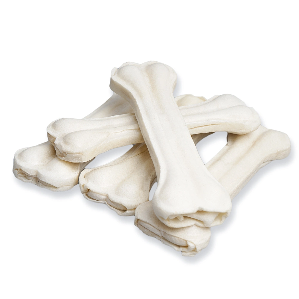 Natural Pressed Bone Rawhide Chews Dog Bone Dog Treats