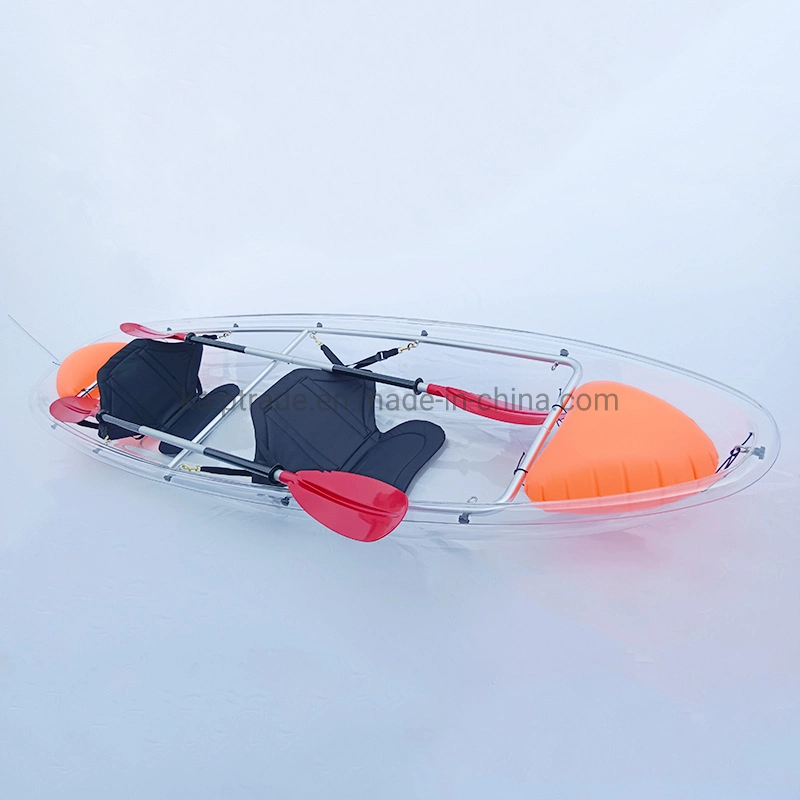 China Manufactures Clear Canoe with Two Floating Air Bags for Freshman