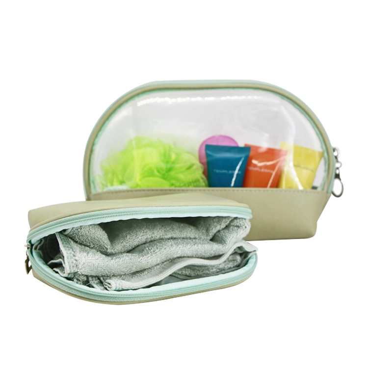 Fashion Cosmetic Makeup Bag Travel Amenity Kits Toiletries Kit Bag Airline Amenity Bag