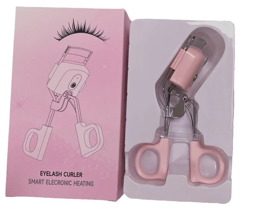 Private Label New Mini Rechargeable Electric Intelligent Heating Portable Heated Eyelash Curler