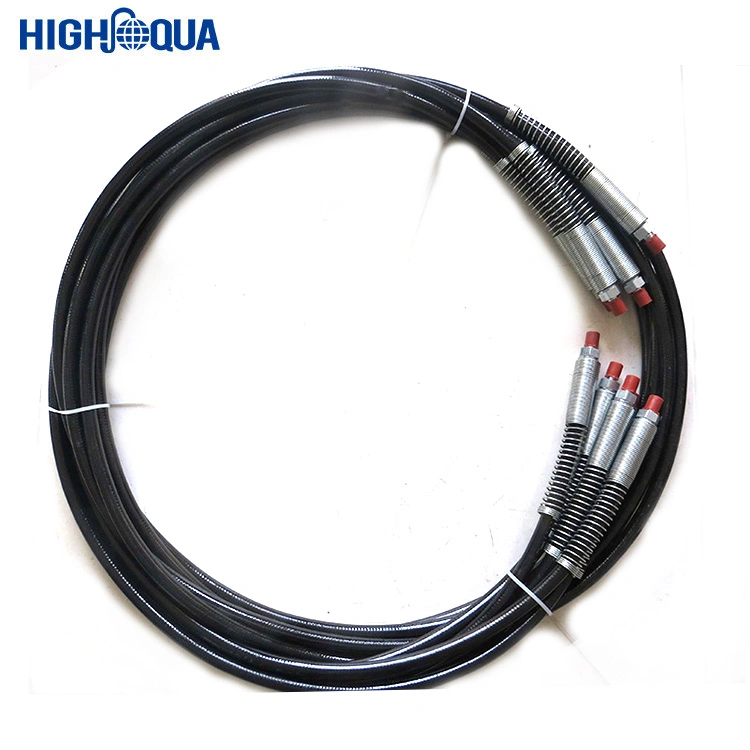 Ultra flexible haute pression Twin flexible hydraulique de thermoplastique SAE 100 R7 Standard fabricant