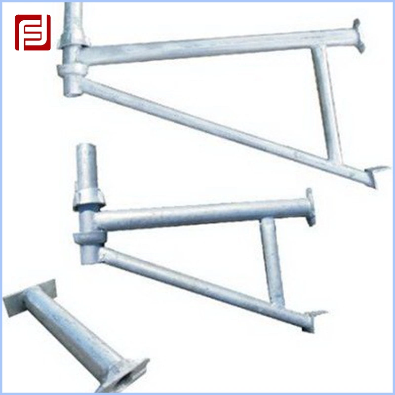 Q235 HDG Ringlock Scaffolding Steel Side Bracket