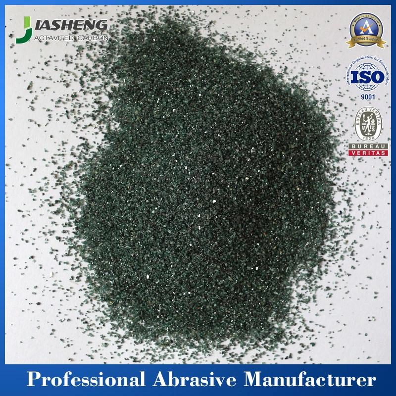 Grado abrasivo Carbide de silicio verde/Carborundo verde polvo 400# 600# a. Venta