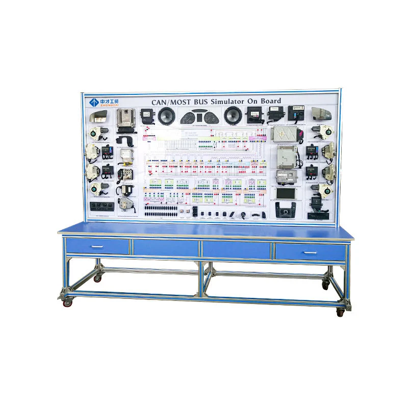 Автомобилестроение CAN/MOST/LIN Автомобилестроение Обучение Автоматное обучающее оборудование Профессиональное обучение Дидactic Оборудование