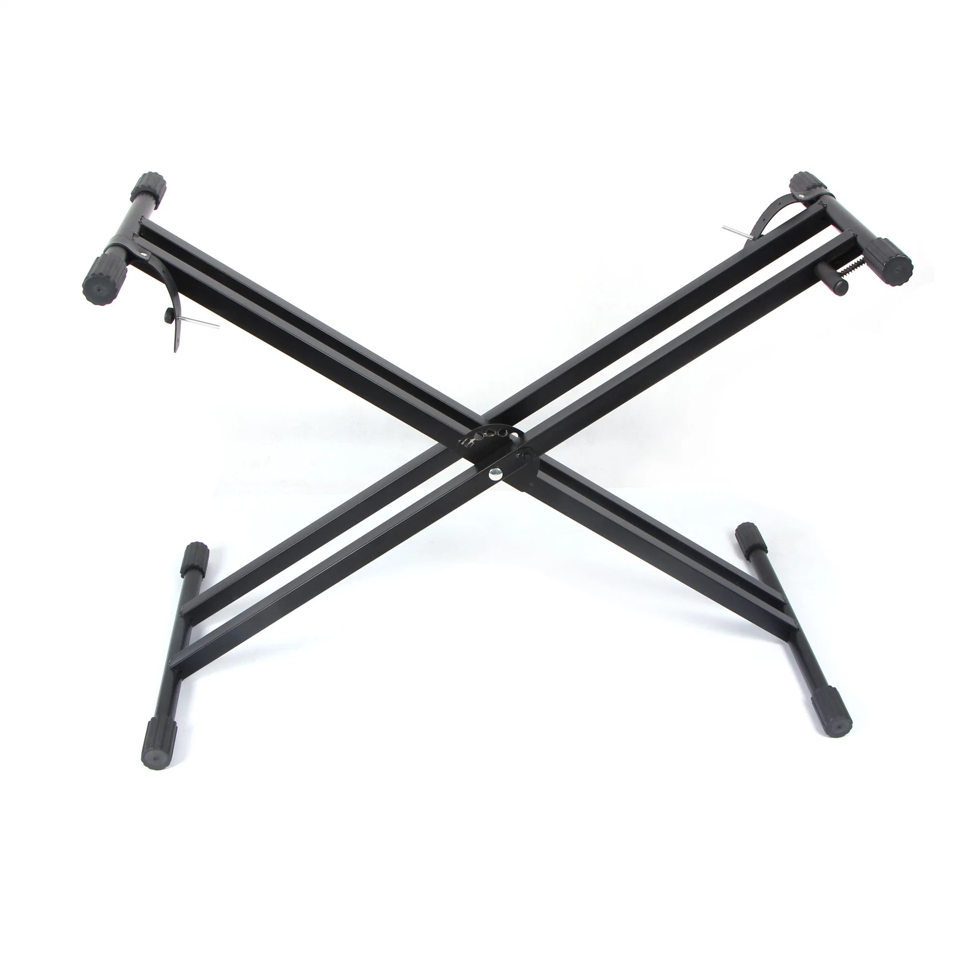 High Quality Double X Braced Music Stand Hand-Lifting Adjustable Height Digital Piano Stand Iron Rubber Electronic Organ Stand Piano Keyboard Stand