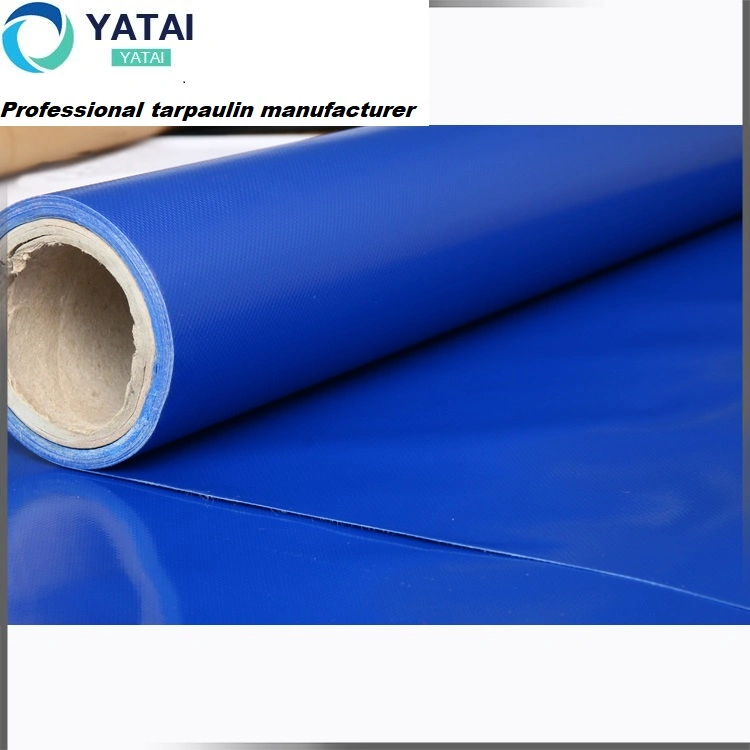 Tela de PVC poliéster de PVC resistente a las llamas Tarpaulin recubierto laminado Para cubiertas de camiones y estructuras de sombra