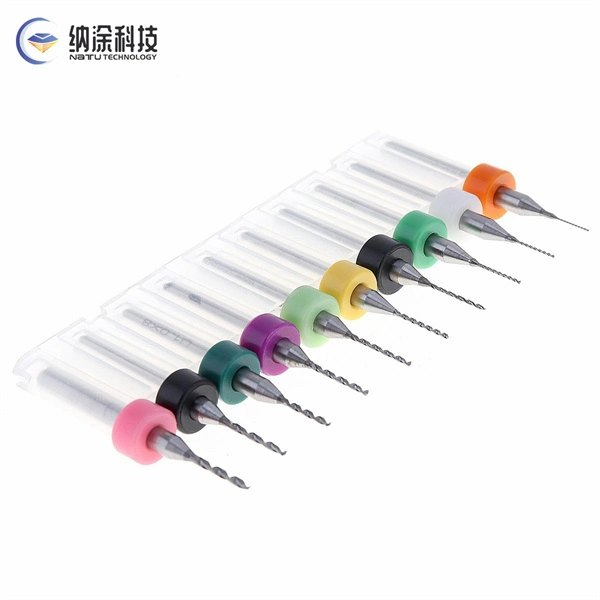 Micro PCB Drill Bits 3.175 Gong Cutter Tungsten Steel Circuit Drill Set