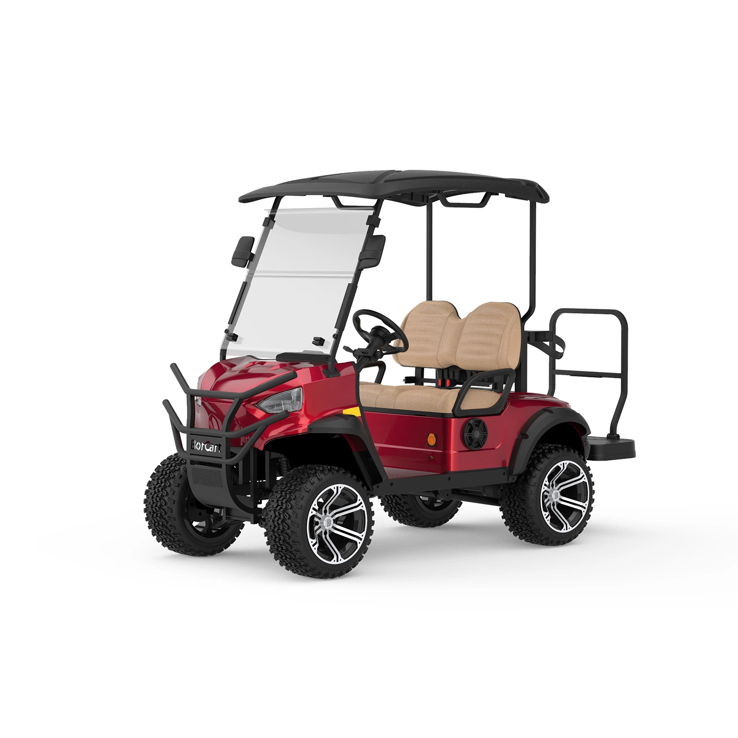 New Design Electric Golf Buggy Hunting Car with Caddie Stand