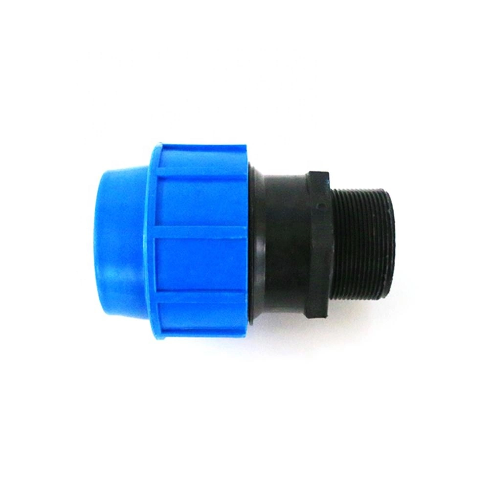 Widely Used Agricultural PP Compression Plastic PE Pipe Fittings for Irrigation System