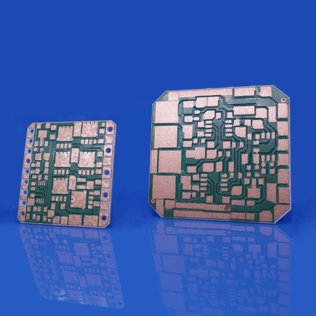 Mo-Mn Metallization Process Metallized 96% 99.6% Alumina Ceramic PCB Board