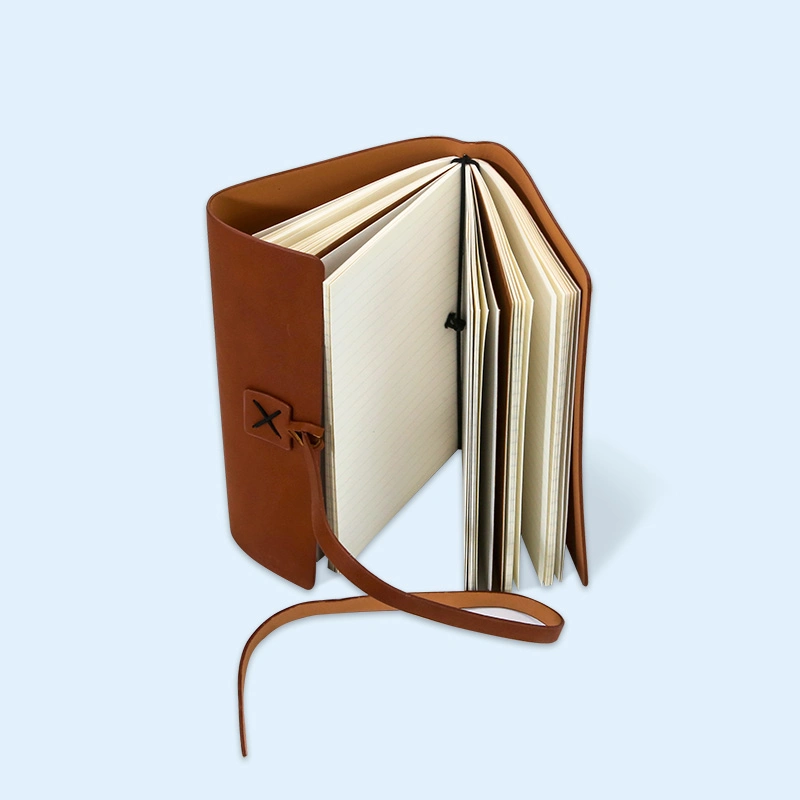 Office Wire-O PU Leather Hardcover Diary Notebook Stationery Printing Service