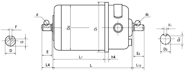 Zyt130 400W/500W/600W/800W/1000W/1200W Zyt Series Permanent Magnet DC Motor