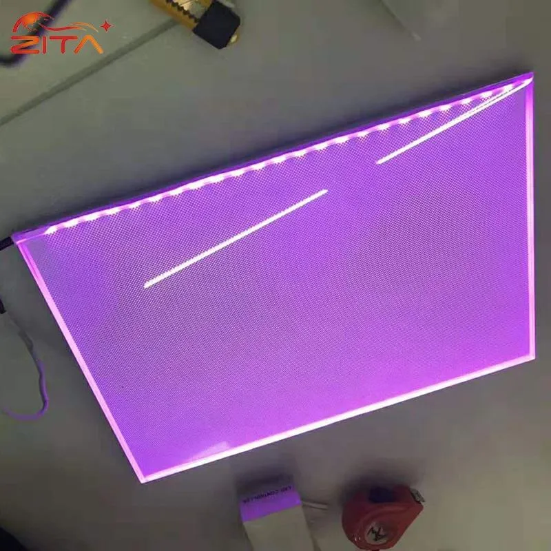 A4 Super Brightness Custom Acrylic Light Guide Panel LED LGP for LED Backlighting Panel