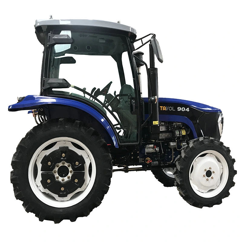 90HP 4WD Tractor Farm Machinery Agricultural with Luxury Cabin