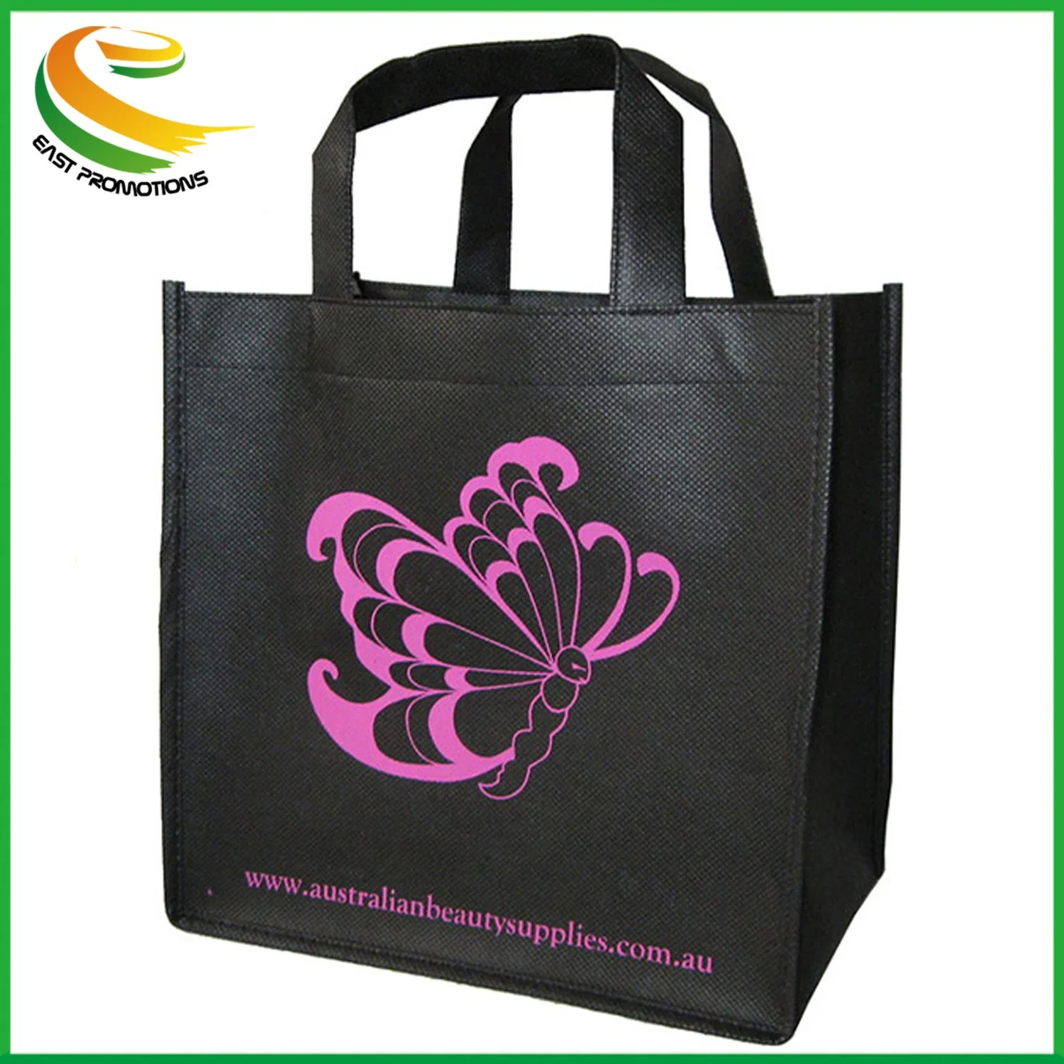 Factory Supply High quality/High cost performance  Heat Transfer 120gms Non Woven Shopping Bag, Advertising Tote Bag with Logo Printed for Sale