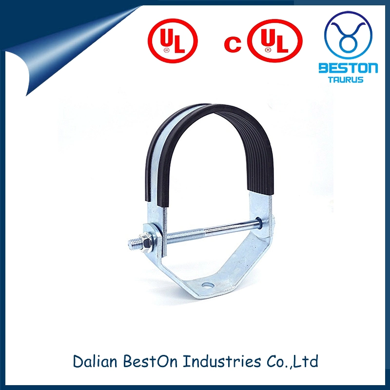 Dalian Beston High-Quality Steel Galvanized Pipe Hanger China Clevis Hanger Manufacturers Sample Available Slide-Rite Design 4" Stainless Steel Clevis Hanger